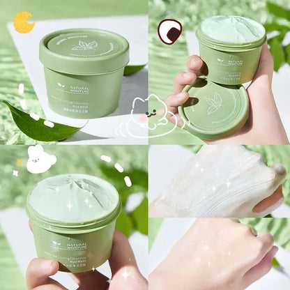 Green Tea Ice Mud Mask – Deep-Clean Clarity for Refreshed, Balanced Skin (120g)