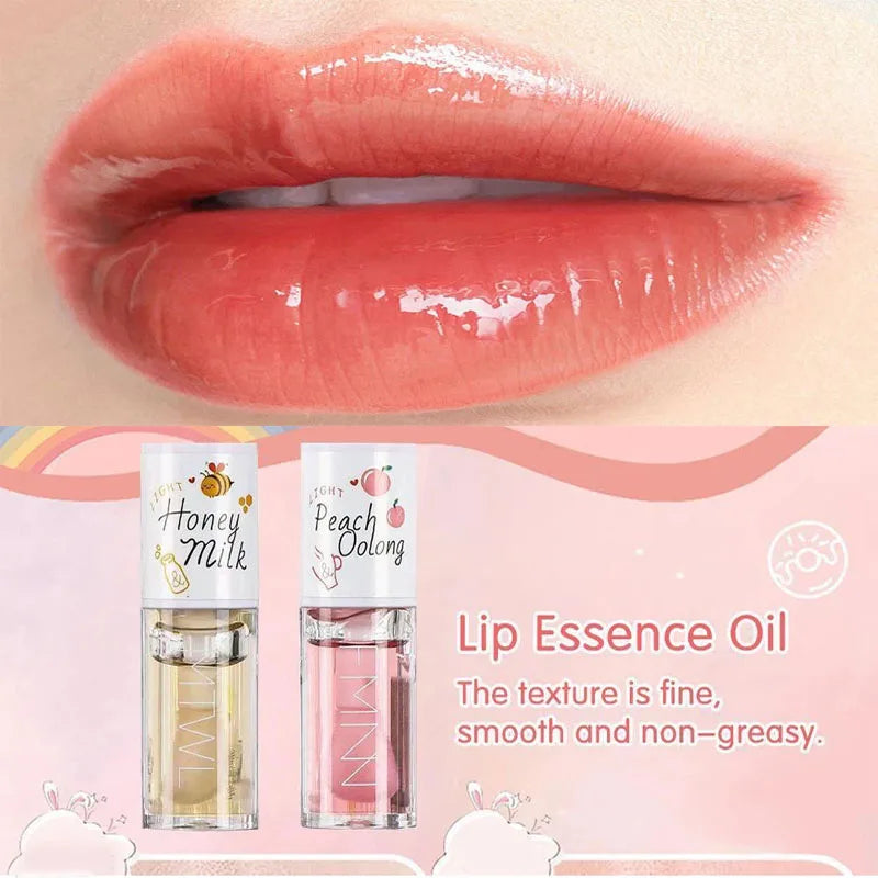 White Peach and Honey Lip Oil – Silky Hydration