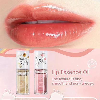White Peach and Honey Lip Oil – Silky Hydration