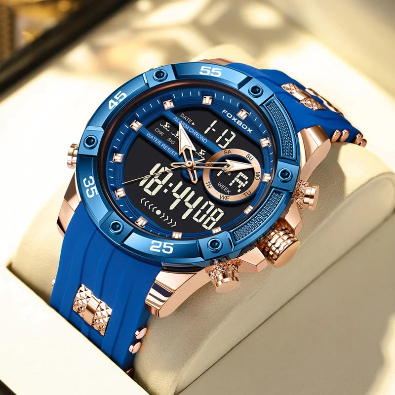 LIGE Elite Men’s Multifunction Sport Wristwatch – Precision Meets Modern Strength