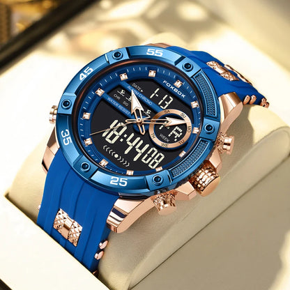 LIGE Elite Men’s Multifunction Sport Wristwatch – Precision Meets Modern Strength