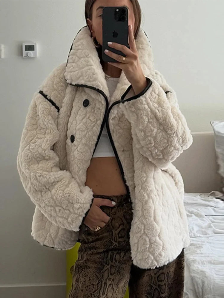 Women’s Ultra-Soft Lamb Fleece Jacket