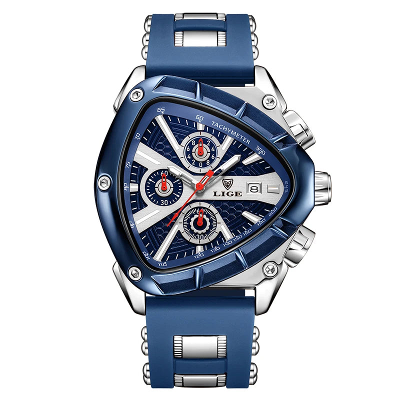 LIGE Men’s Sport Watch – Bold Design, Ultimate Performance