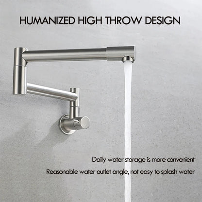 A Kitchen Faucet With a Modern and Space-Saving Design