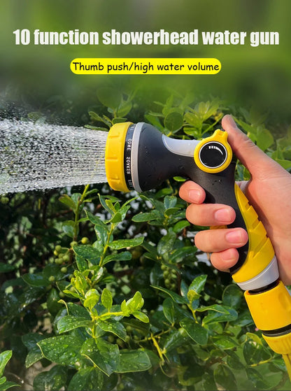 💧 10m High-Pressure Multifunctional Garden Water Gun with 10 Spray Modes