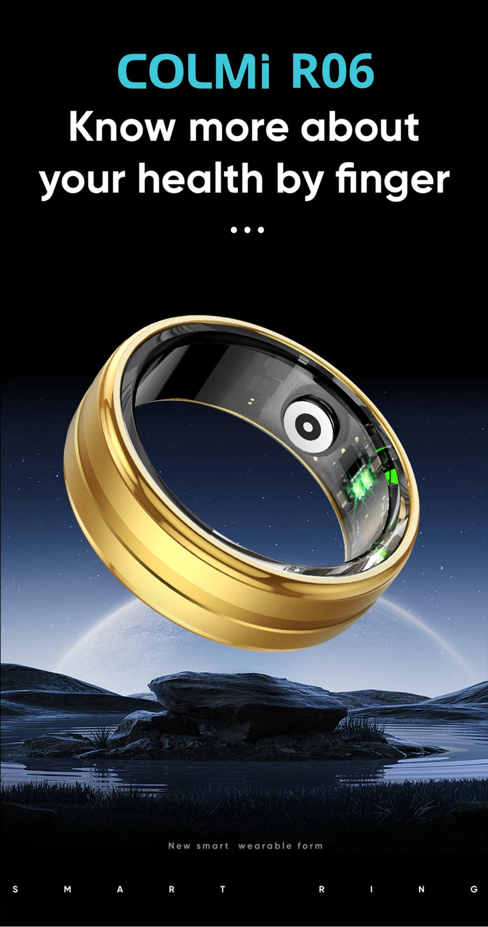 R06 Smart Ring - Monitor Your Health