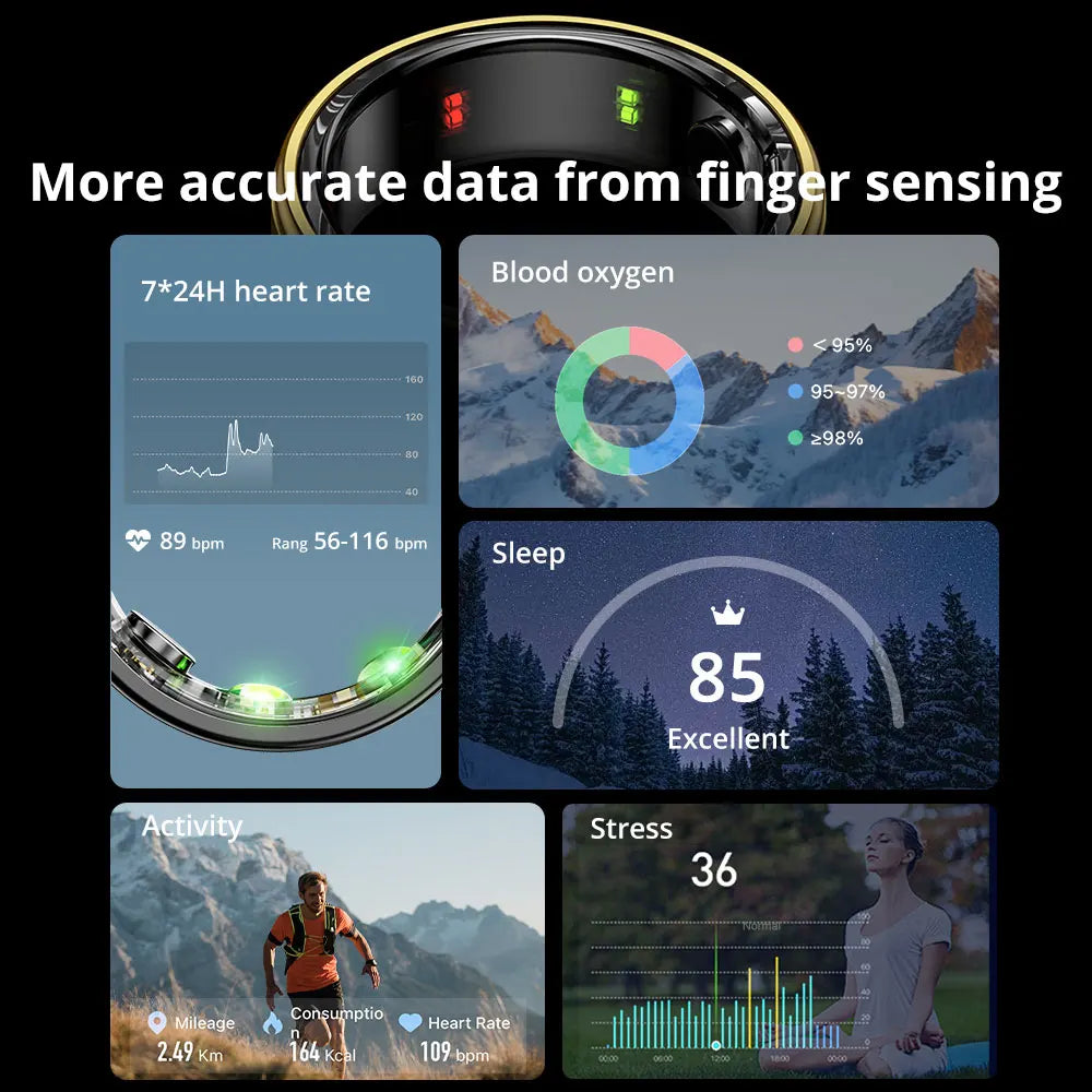 R06 Smart Ring - Monitor Your Health
