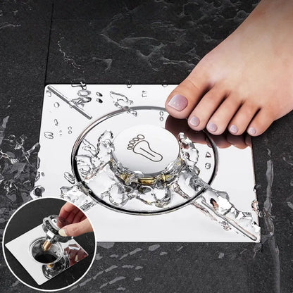Premium Pop-Up Anti-Odour Floor Drain Cover