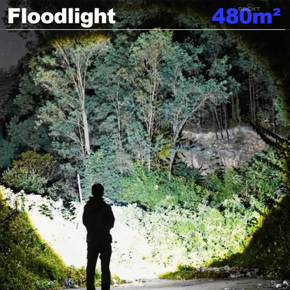 Powerful Rechargeable COB Flashlight for Every Adventure**