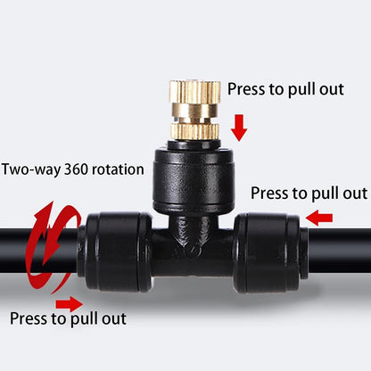 🌿 Smart Garden Misting & Irrigation System – Automatic Watering Kit (5–20m)