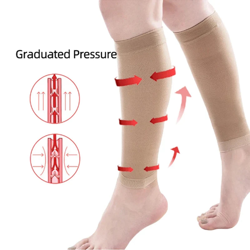Relieve leg fatigue and improve blood circulation with graduated compression stockings