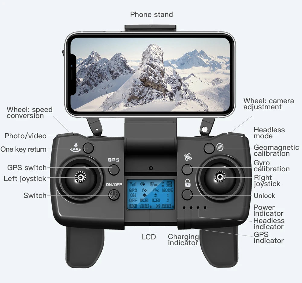 L900 Pro 4K GPS Foldable Drone