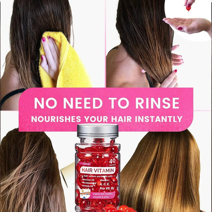 Moroccan Argan Vitamin Oil Hair Capsules