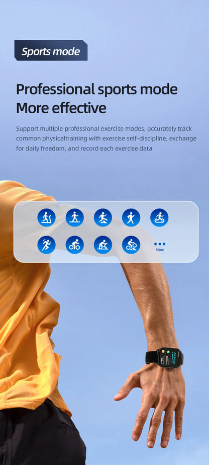 The Smartwatch with a Stunning 2.01” HD Display That Keeps Your Life on Track