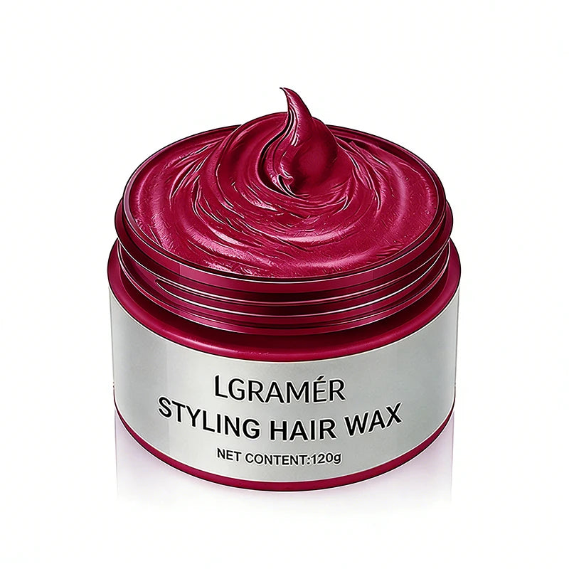 9 Colors Temporary Hair Color Wax Disposable One-Time Use Washable Hair Dye Cream for Party Cosplay DIY Hair Styling