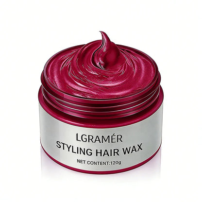 9 Colors Temporary Hair Color Wax Disposable One-Time Use Washable Hair Dye Cream for Party Cosplay DIY Hair Styling