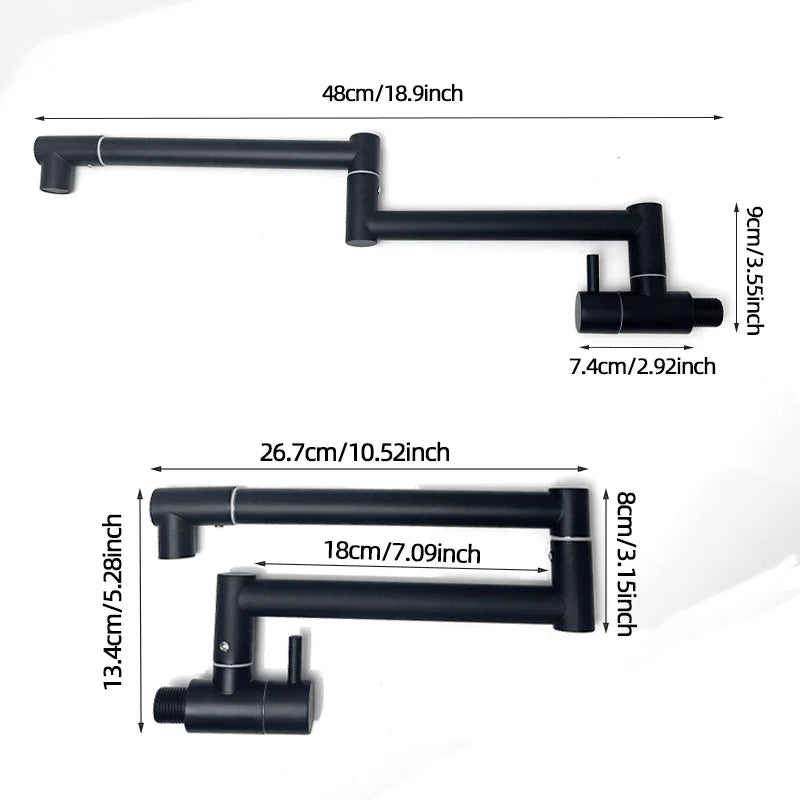 A Kitchen Faucet With a Modern and Space-Saving Design