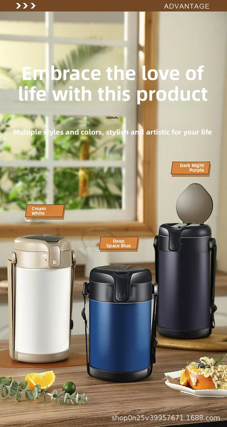 Large-Capacity 316 Stainless Steel Thermal Container