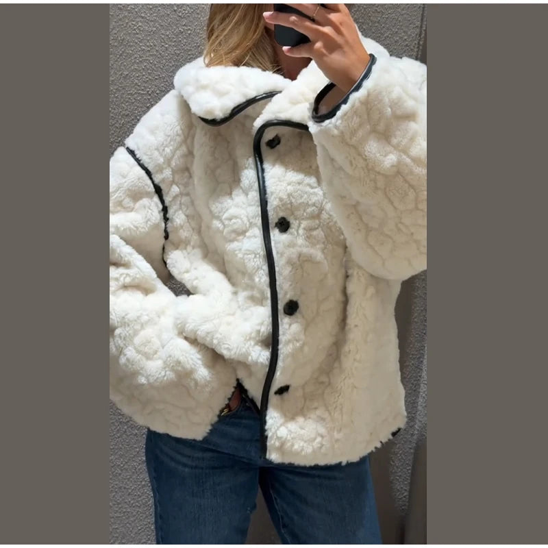Women’s Ultra-Soft Lamb Fleece Jacket