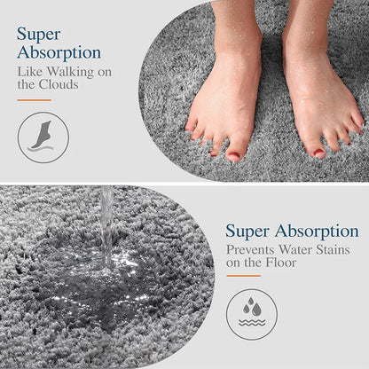 Soft Plush Non-Slip Floor Mat