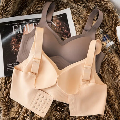 Women's Plus Size Push-Up Bra, Seamless and Wireless