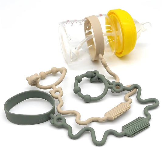Stay-Safe Silicone Baby Drop-Prevention Chain