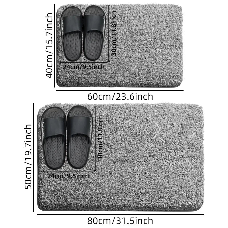 Soft Plush Non-Slip Floor Mat