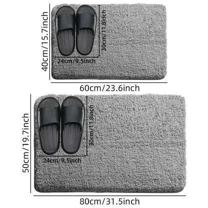 Soft Plush Non-Slip Floor Mat