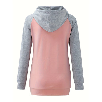 Maternity Nursing Hoodie with Kangaroo Pocket