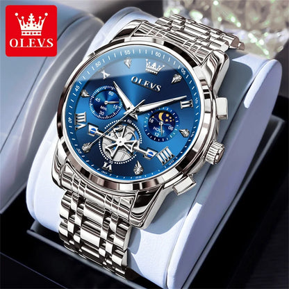 Luxury Moonphase Roman Dial Watch