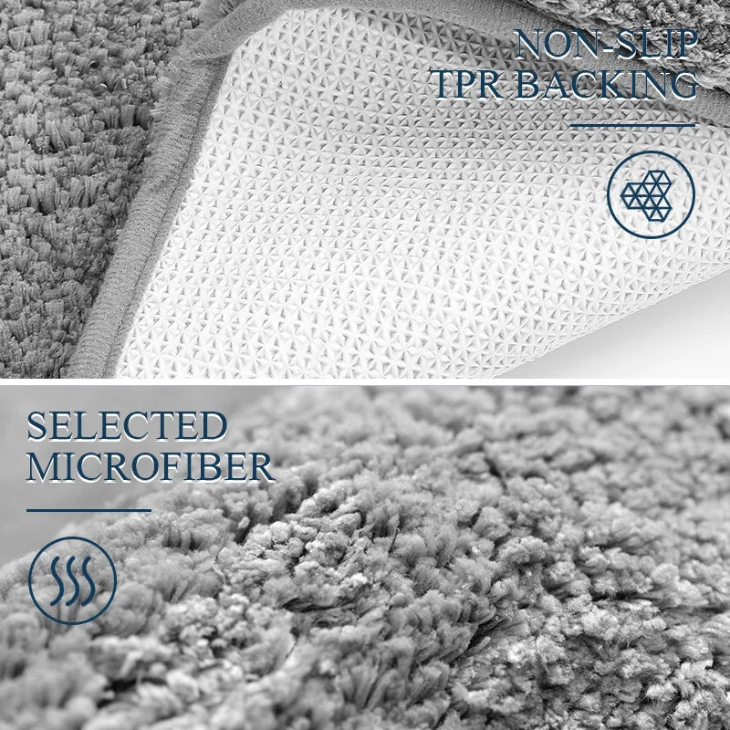 Soft Plush Non-Slip Floor Mat