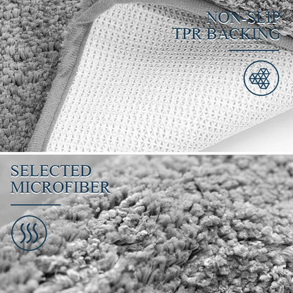 Soft Plush Non-Slip Floor Mat