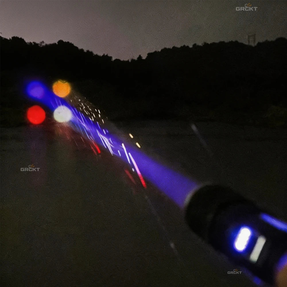 Powerful Rechargeable COB Flashlight for Every Adventure**