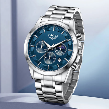 Elevate Your Style: Luxury Quartz Chronograph Watch for Gentlemen